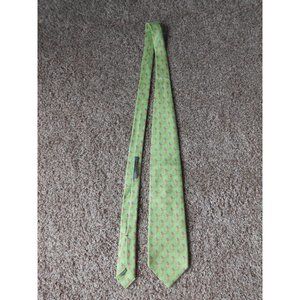 Daniel Cremieux Signature Golfing Golf Limited Edit. 7/70 Green Silk Tie Necktie